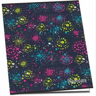 Sešit "Girls", čtverečkovaný, A4, 52 listů, PULSE