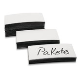 Magnetoplan magnetické etikety bílé 30x100x0,6 mm