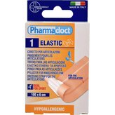 Pharmadoct náplast ELASTIC hnědá 100 x 6 cm