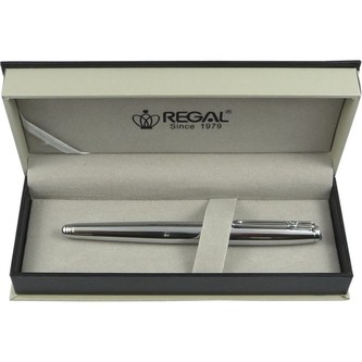 Plnící pero REGAL Minos stříbrné 16603F