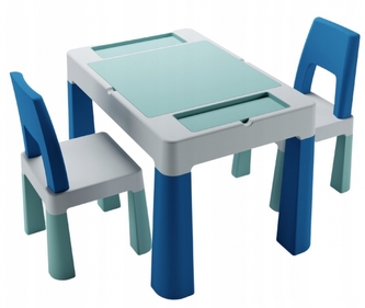 Sada nábytku Tega Baby Multifun 1+2, tyrkys/ granát/šedá Sada nábytku Tega Baby Multifun 1+2, tyrkys/ granát/šedá