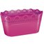 Truhlík s krajkou LACE Fuchsiový 28,5