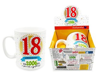 Kubek Gigant Urodziny 18 (2006 rok) Kubek Gigant Urodziny 18 (2006 rok)