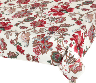 Ubrus EMA - Květ červená - 120x140 cm