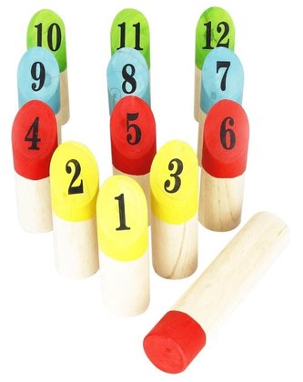 Drewaniany zestaw do gry w numery Drewaniany zestaw do gry w numery