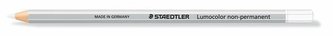 Pastelka "Lumocolor", bílá, nepermanentní (omnichrom), STAEDTLER