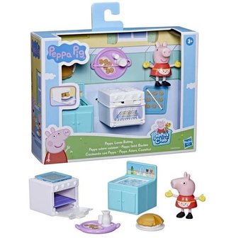 Świnka Peppa zestaw pokój z akcesoriami kuchnia Świnka Peppa zestaw pokój z akcesoriami kuchnia