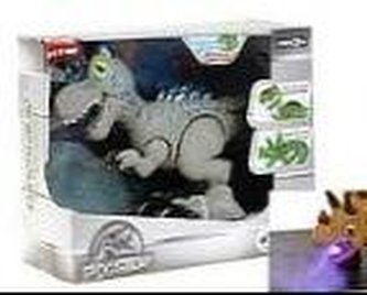 Dinozaur na baterie dym światło dźwięk