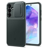 Spigen Optik Armor, abyss green - Samsung Galaxy A55