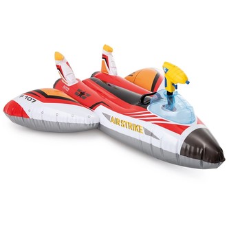 INTEX Nafukovací letadlo, barva červená