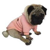 Svetr s kapucí Bulldog - Růžová M