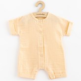 Kojenecký letní mušelínový overal New Baby Leny pech - velikost 80 (9-12m)