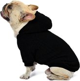 Svetr s kapucí Bulldog - Černá M