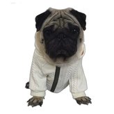 Svetr s kapucí Bulldog - Béžová XL