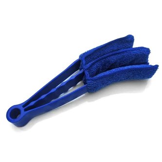 Kartáč/čistič na žaluzie Microfiber, 22 cm Modrá Kartáč/čistič na žaluzie Microfiber, 22 cm Modrá