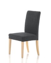 Forbyt, Potah elastický na celou židli, komplet 2 ks Petra, šedá