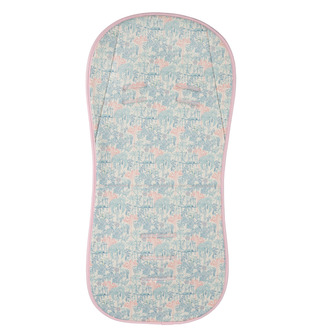 Vložka do kočárku prodyšná Breeze, Jungle Pink