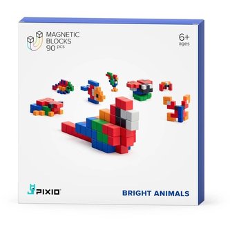 Klocki Pixio 90 Bright Animals Klocki Pixio 90 Bright Animals