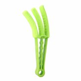 Kartáč/čistič na žaluzie Microfiber, 22 cm Zelená