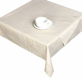 Ubrus oboustranný, Decora ornament, béžový 120 x 140cm