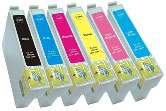 Epson T0807 multipack kompatibilní cartridge