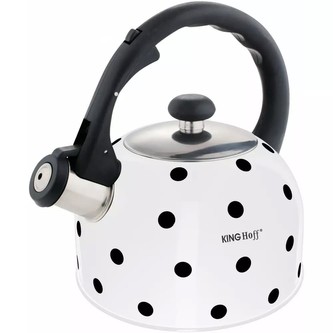 Varná konvice Kinghoff, 2,6l, bílá