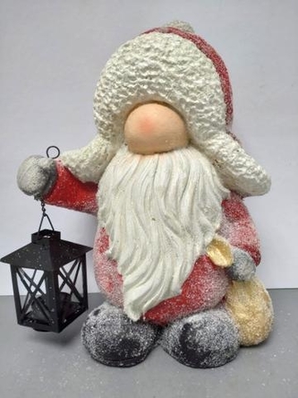 Skřítek MG s lucernou na svíčku