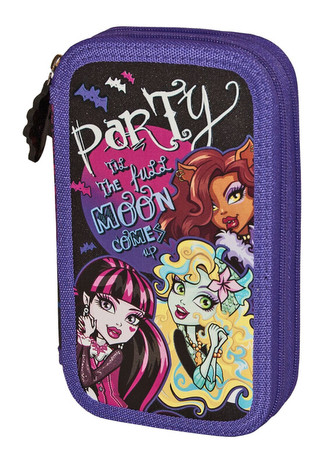 MAJEWSKI - Monster High peračník 2 zipsy
