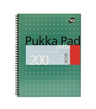 Blok "Metallic Jotta", A4+, linkovaný, 100 listů, spirálová vazba, PUKKA PAD