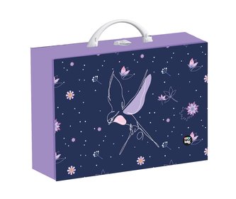 Kufřík lamino hranatý A4 OXY GO Květiny Kufřík lamino hranatý A4 OXY GO Květiny