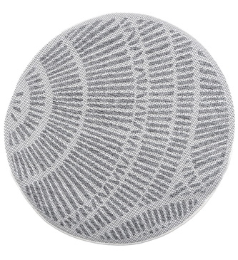 Venkovní vzorovaný koberec CLYDE GEOMETRO O 120 cm Multidecor