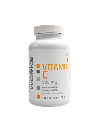 NutriWorks - Vitamin C 500mg 120 kapslí NutriWorks - Vitamin C 500mg 120 kapslí