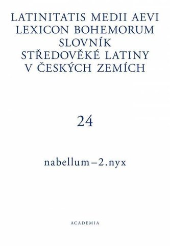 Slovník středověké latiny v českých zemích III / I-N / Latinitatis medii aevi lexicon Bohemorum
