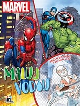 Maluj vodou A4 Marvel
