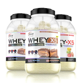 Genius Nutr Whey X5 900g Vanilla Honey