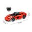 Klocki CADA.Zdalnie sterowane auto 32 cm Czerwony samochód pojazd wyścigówka Red Storm 380 elementów