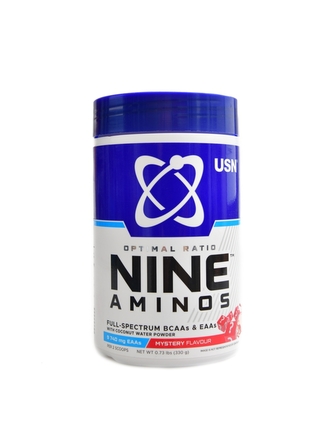 USN - Nine aminos 330g full spectrum BCAA and EAA - mystery flavour