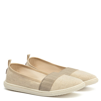 Oldcom Slip-On OLIVIA Béžové Dámské Velikost: 39, Barva: Slonovinová
