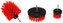 Sada kartáčů na vrtačku pro čištění auta CAR DETAILING DRILL BRUSH 3 MEDIUM, 3ks SIXTOL