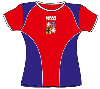Fanouškovské triko SPORTTEAM® Česká Republika 2, dámské vel. S