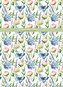 Notatnik 145x197/48K kratka kwiaty i motyle FRESH