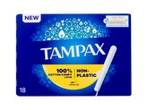 Tampax Non-Plastic Tampon Regular 18 ks pro ženy