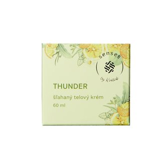 Kvitok Senses Šlehaný tělový krém Thunder (60 ml) - svěží unisex vůně Kvitok Senses Šlehaný tělový krém Thunder (60 ml) - svěží unisex vůně