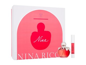Nina Ricci Nina toaletní voda 50 ml + rtěnka Jumbo Lipstick Matte 2,5 g Iconic Pink