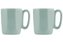 Vialli Design Sada 2 keramických hrnků, ESPRESSO 80 ml, mint, FUORI 29996