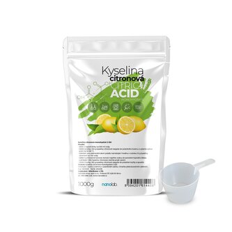 Nanolab Kyselina citronová 1 kg Nanolab Kyselina citronová 1 kg