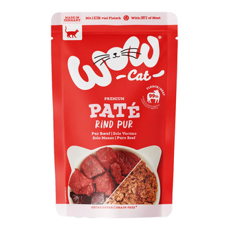 WOW Cat kapsička Paté Hovězí Adult 125g WOW Cat kapsička Paté Hovězí Adult 125g