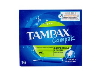 Tampax Compak Tampon Super 16 ks pro ženy