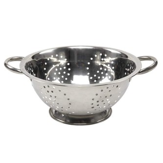 Cedník stojací 24cm nerez