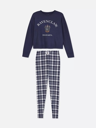 Pyžamo dámské kolejní - Havraspár, Harry Potter Velikost: L
